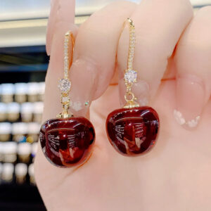 boucles doreilles cerise mania
