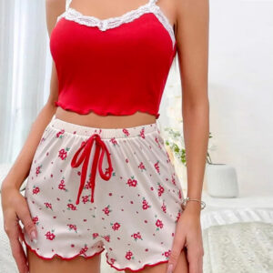 ensemble pyjama cerises