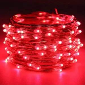 Guirlande lumineuse LED en fil de cuivre CERISE