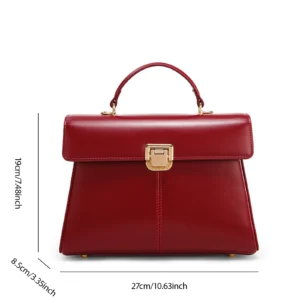 Sac à main en cuir véritable ISABELLA