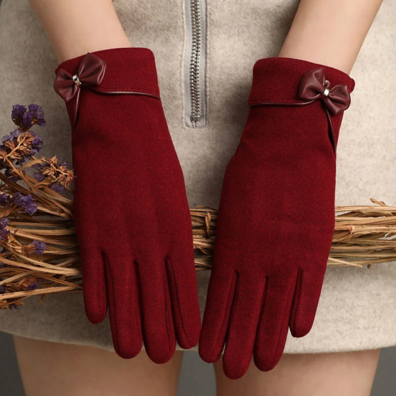 Gants Tendance Cerise