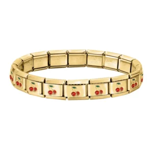 Bracelet à maillons à breloques italiens BELLA