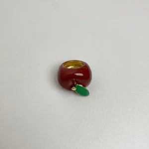 Bague en émail Cerise SHIRLEY