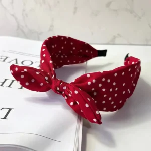 Bandeau rouge vintage LIZ