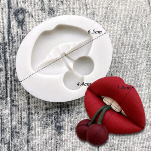 moule a sucre en silicone lips