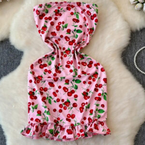 robe cerise pauline
