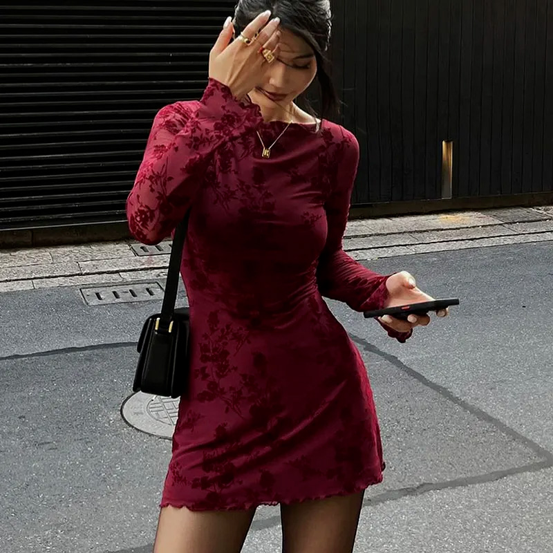 robe red cherry sofia